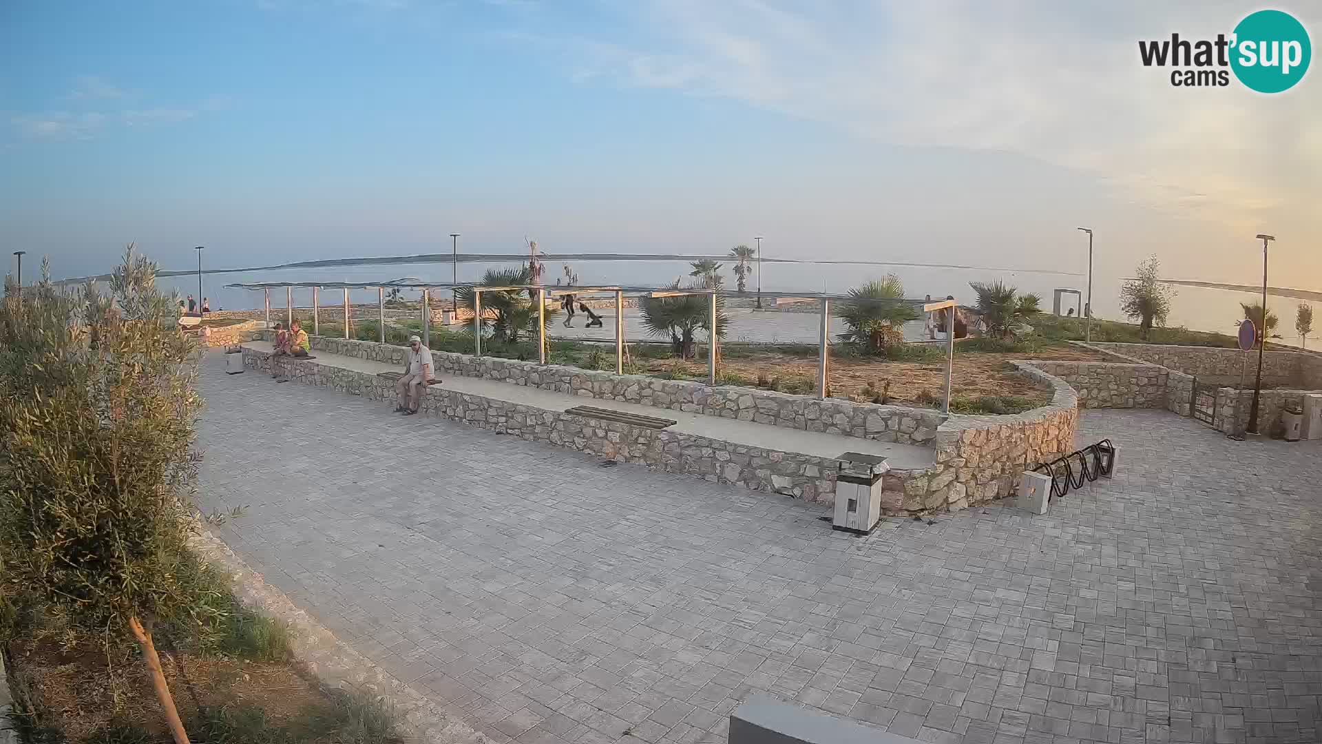 Webcam Mandre – Palco estivo Velika điga | Isola di Pag