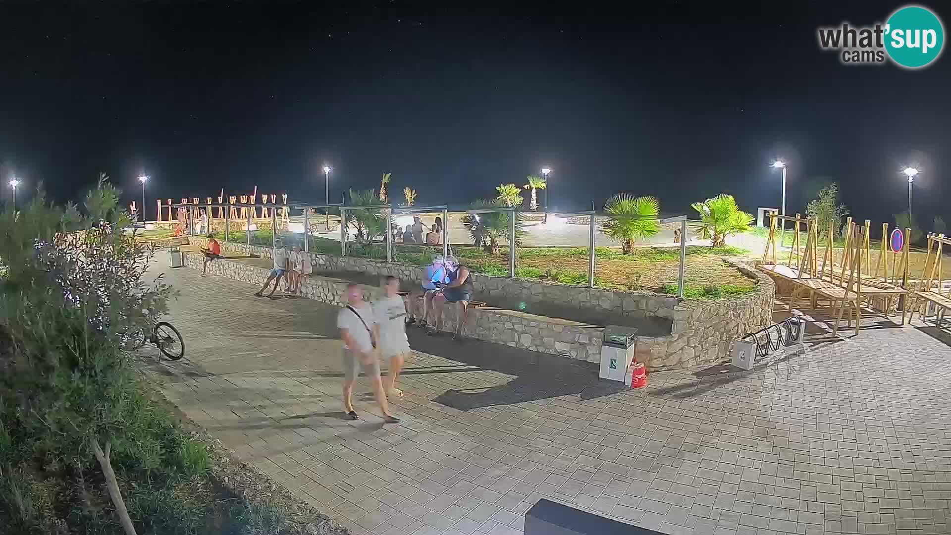 Mandre Sommerbühne Webcam – Velika điga | Insel Pag