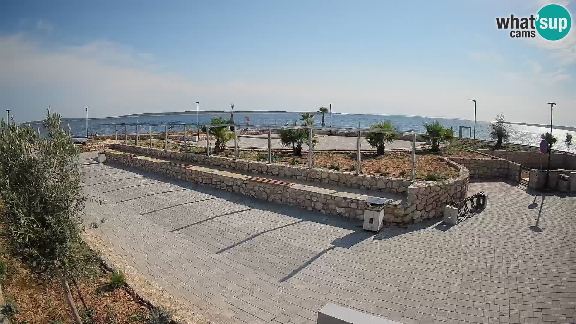 Webcam Mandre – Escenario de verano Velika điga | Isla de Pag