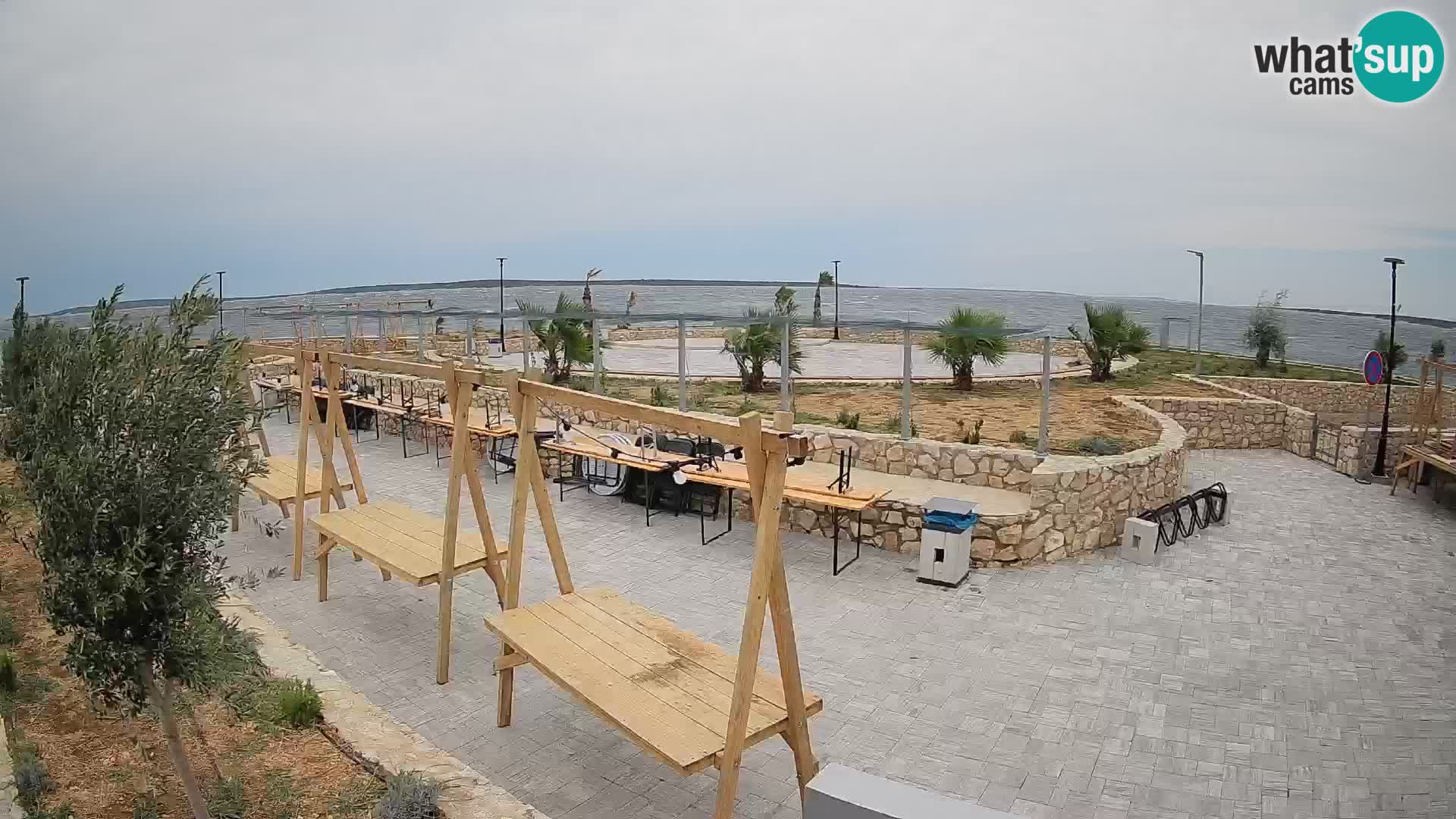 Webcam Mandre – Palco estivo Velika điga | Isola di Pag