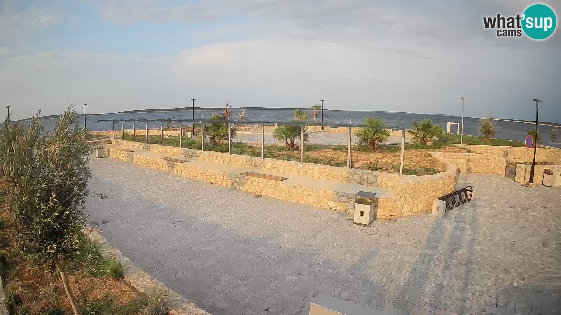 Webcam Mandre – Scène estivale Velika điga | Île de Pag