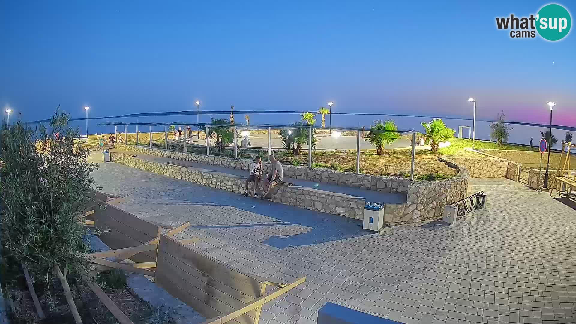 Mandre Sommerbühne Webcam – Velika điga | Insel Pag