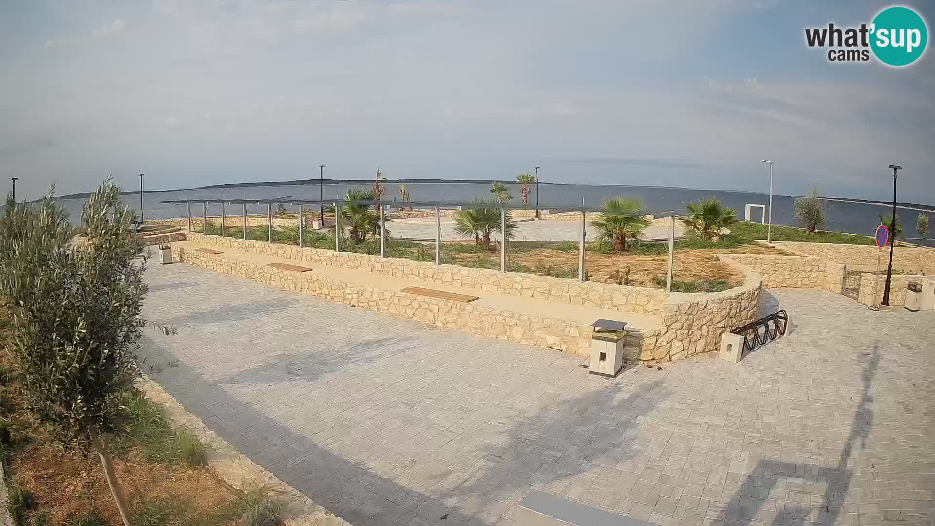 Webcam Mandre – Scène estivale Velika điga | Île de Pag