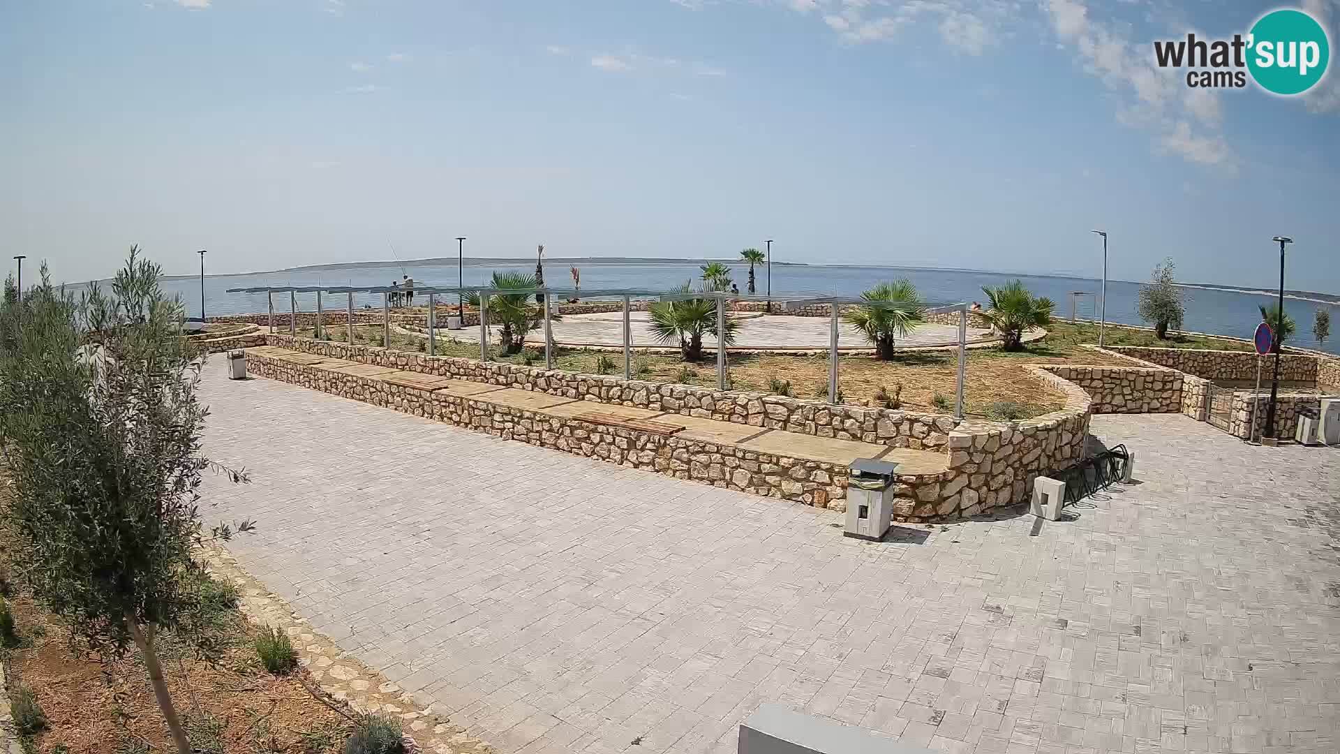Mandre Summer Stage Webcam – Velika điga | Pag Island