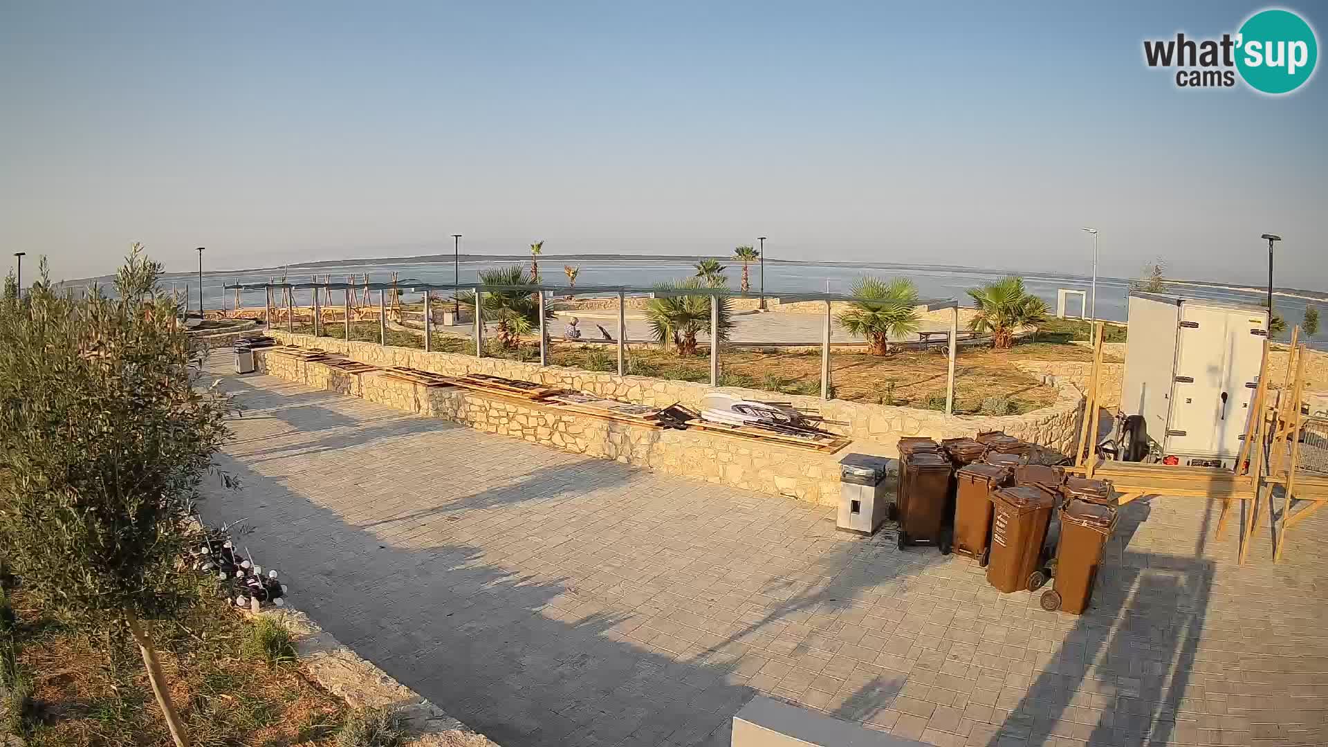 Webcam Mandre – Palco estivo Velika điga | Isola di Pag