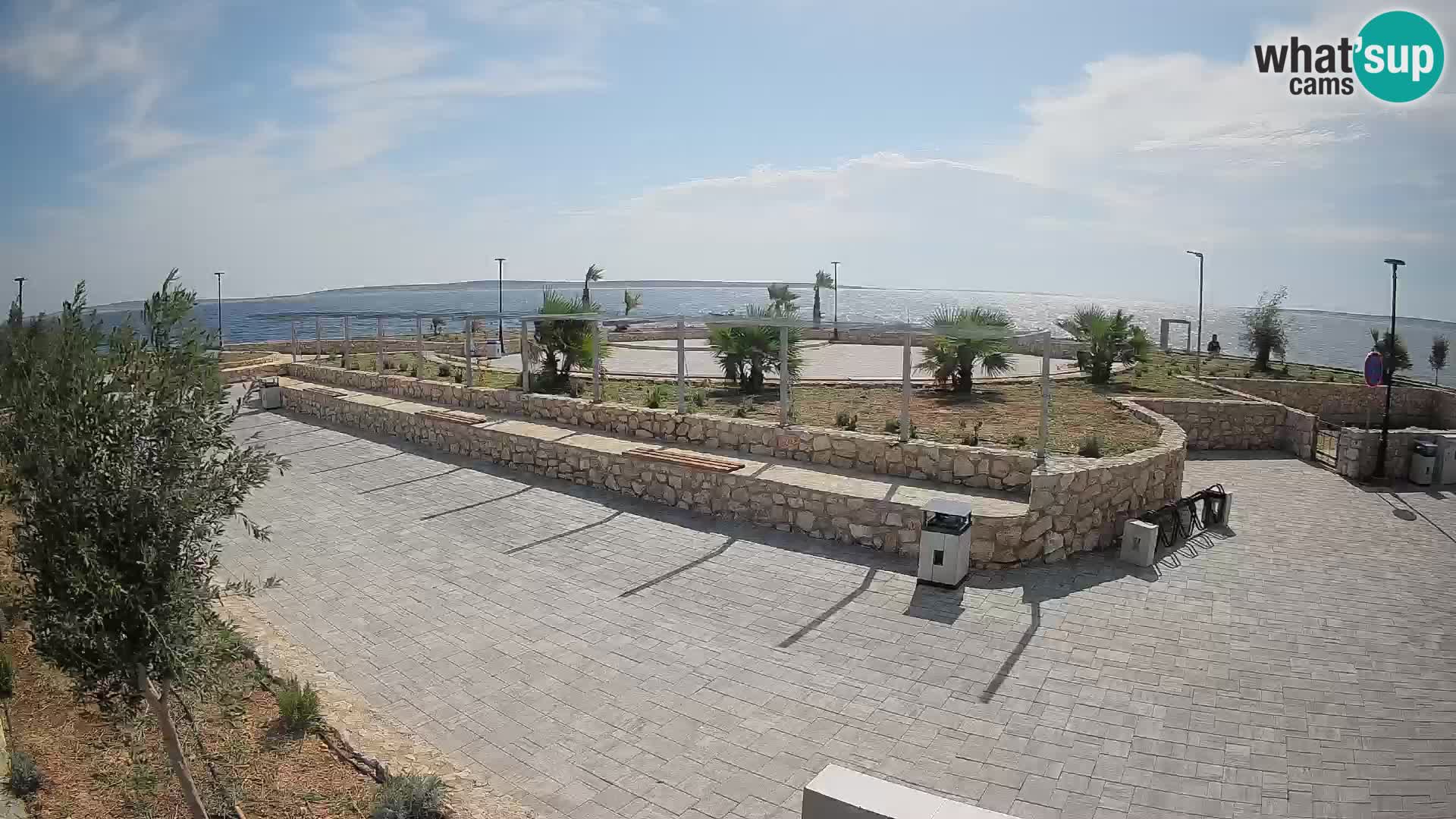 Webcam Mandre – Scène estivale Velika điga | Île de Pag