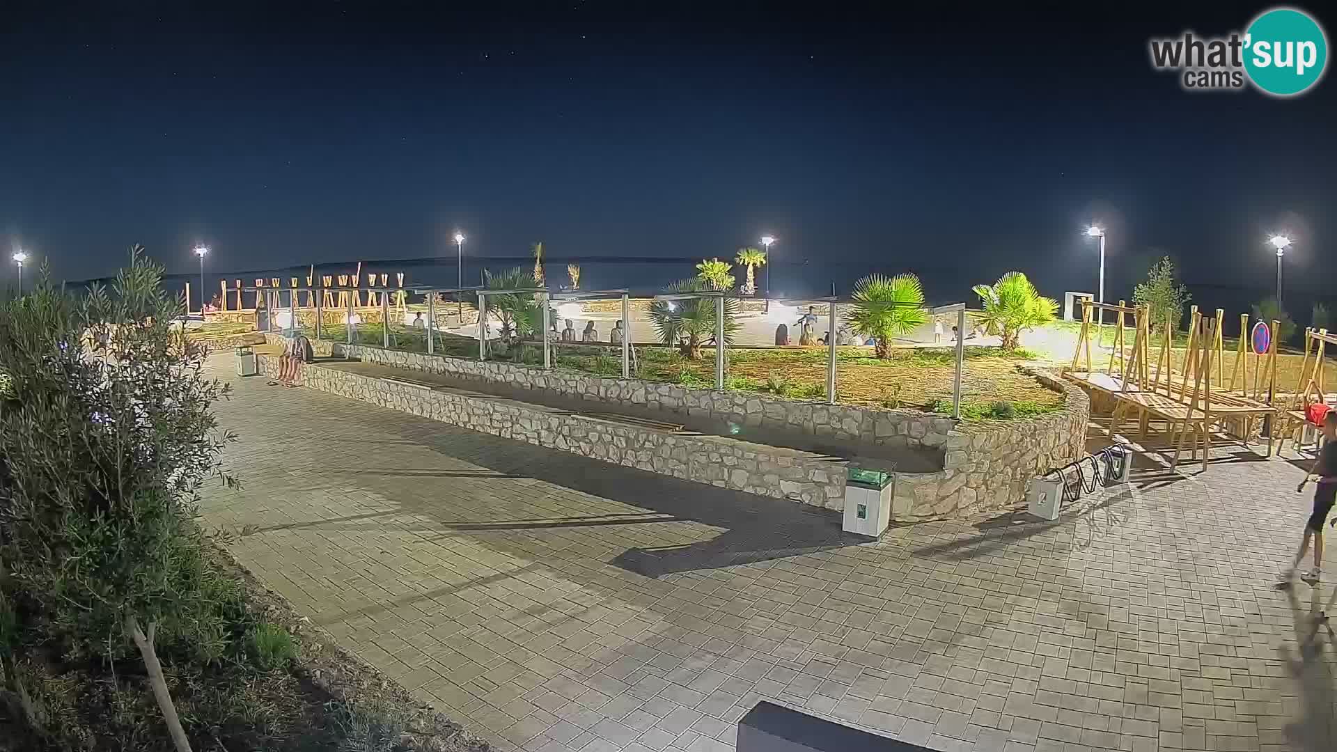 Mandre Summer Stage Webcam – Velika điga | Pag Island