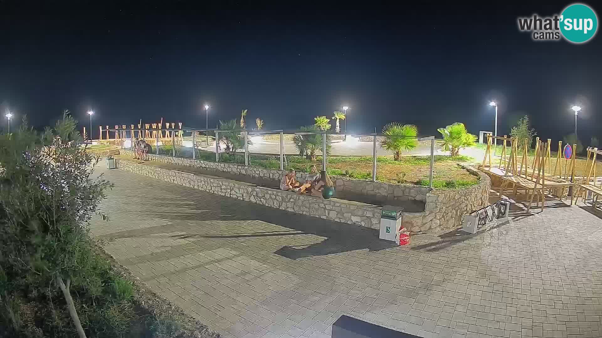 Mandre Summer Stage Webcam – Velika điga | Pag Island