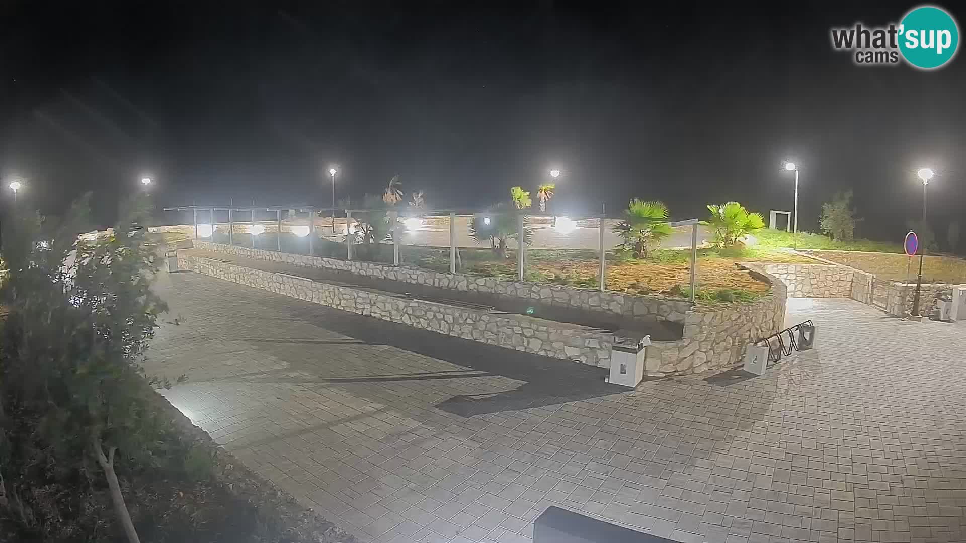 Mandre Summer Stage Webcam – Velika điga | Pag Island