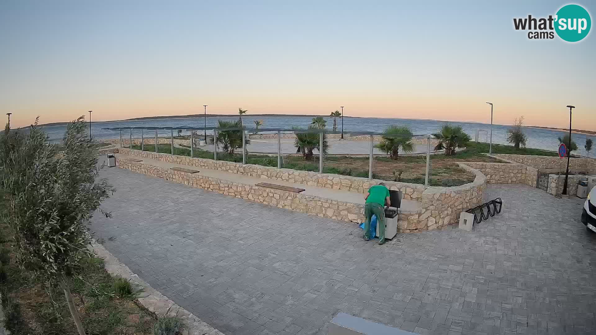 Webcam Mandre – Palco estivo Velika điga | Isola di Pag