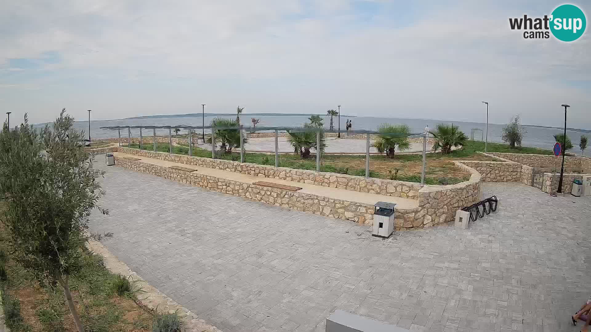 Mandre Summer Stage Webcam – Velika điga | Pag Island