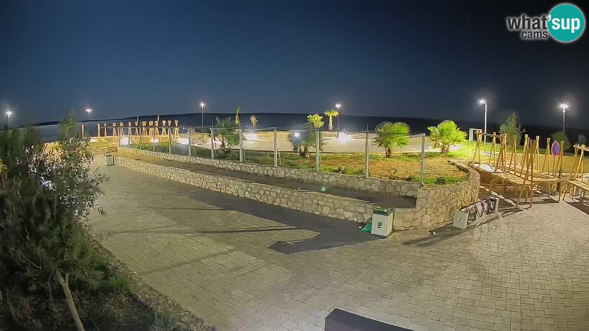 Webcam Mandre – Palco estivo Velika điga | Isola di Pag