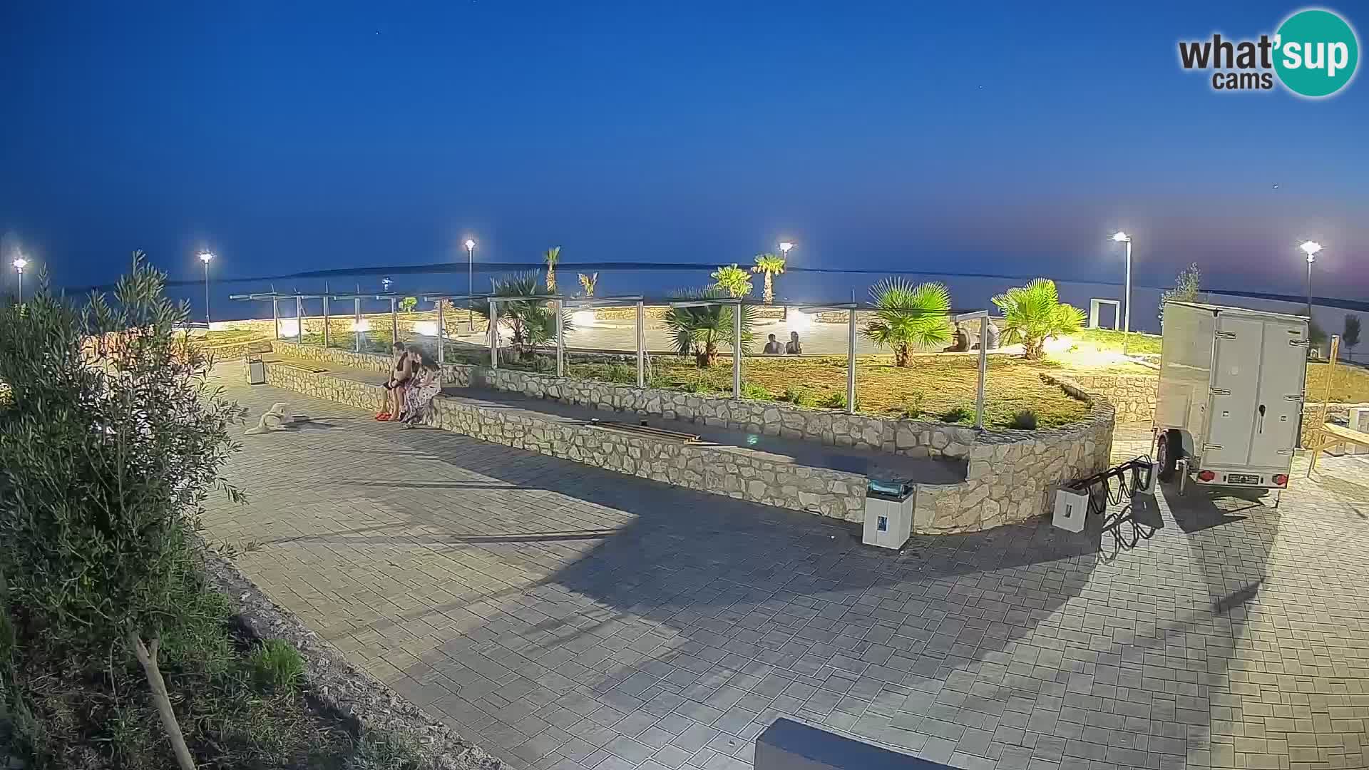 Mandre Sommerbühne Webcam – Velika điga | Insel Pag