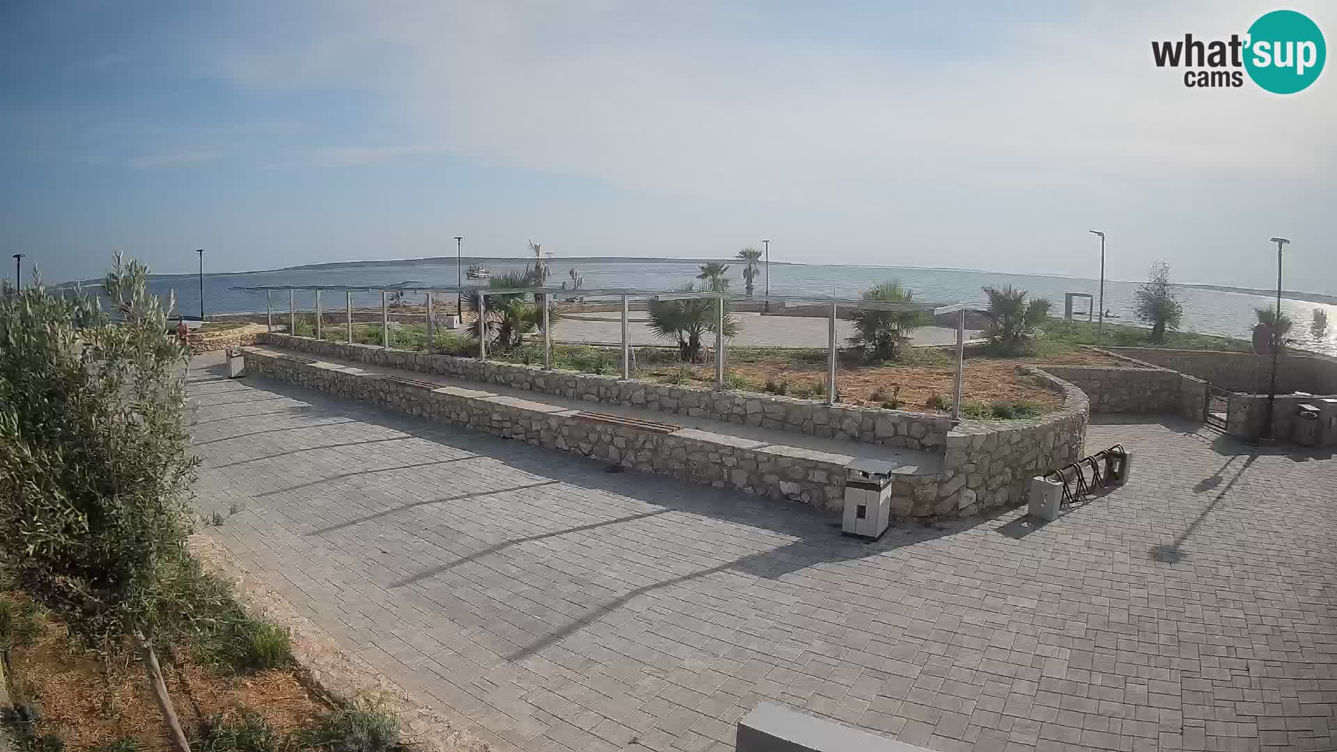 Webcam Mandre – Palco estivo Velika điga | Isola di Pag