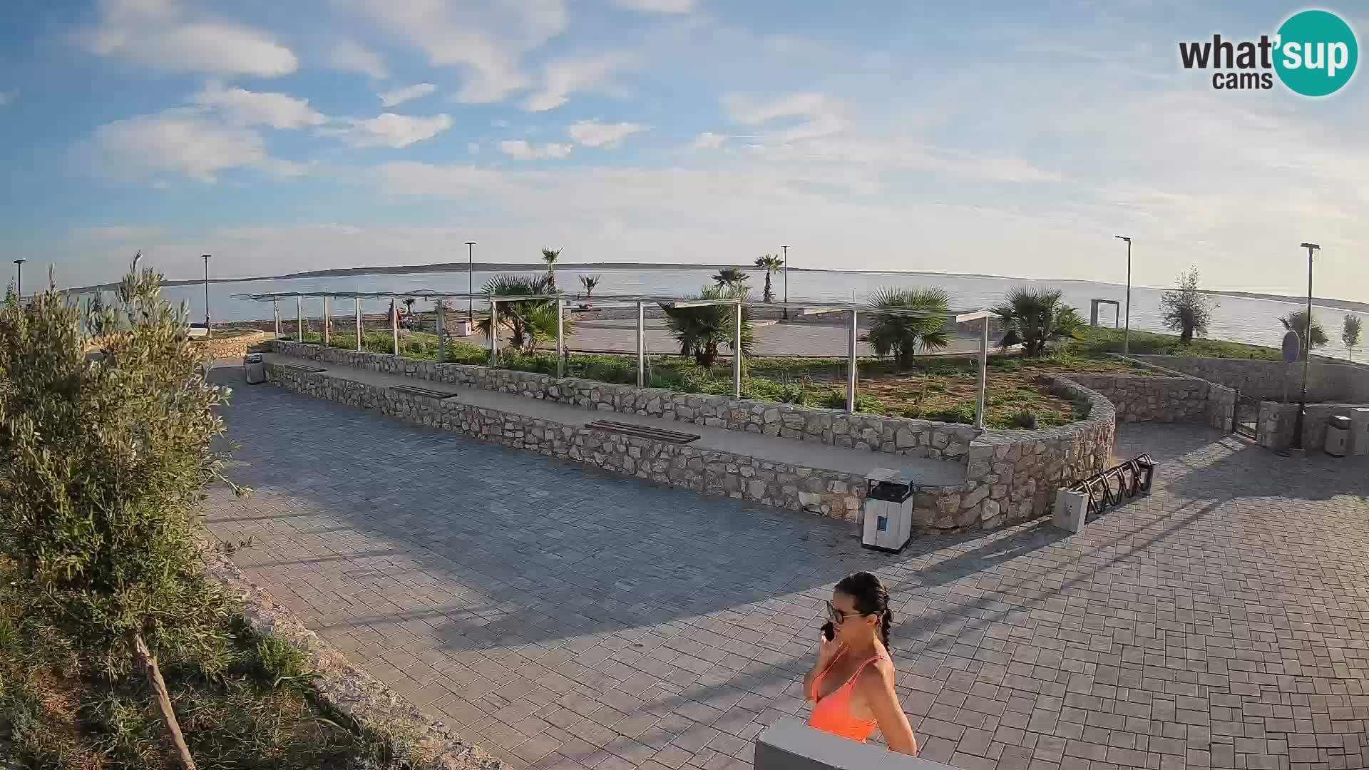 Webcam Mandre – Palco estivo Velika điga | Isola di Pag