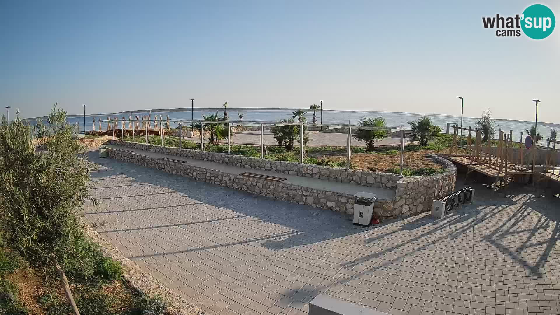 Webcam Mandre – Palco estivo Velika điga | Isola di Pag