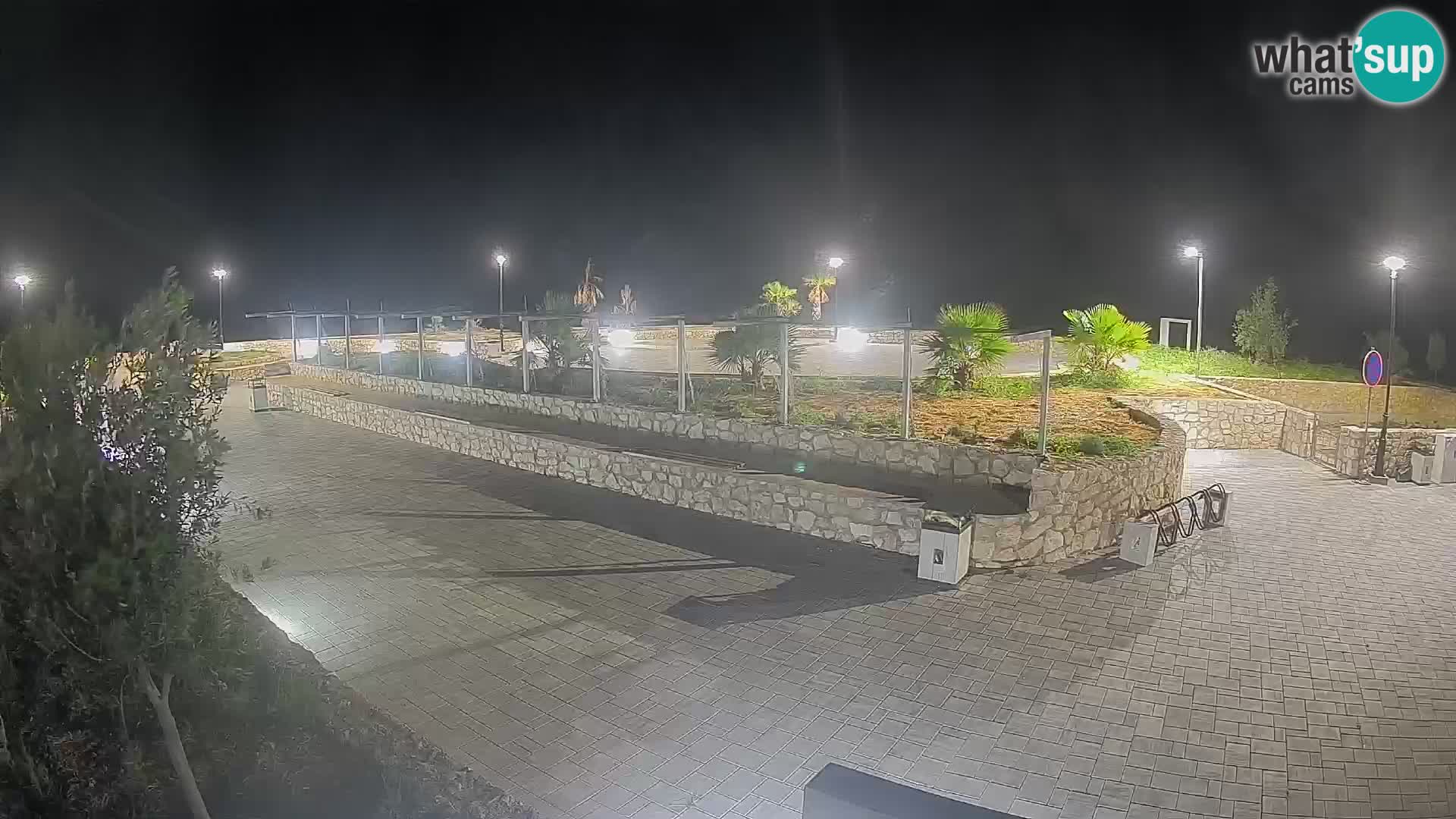 Webcam Mandre – Escenario de verano Velika điga | Isla de Pag