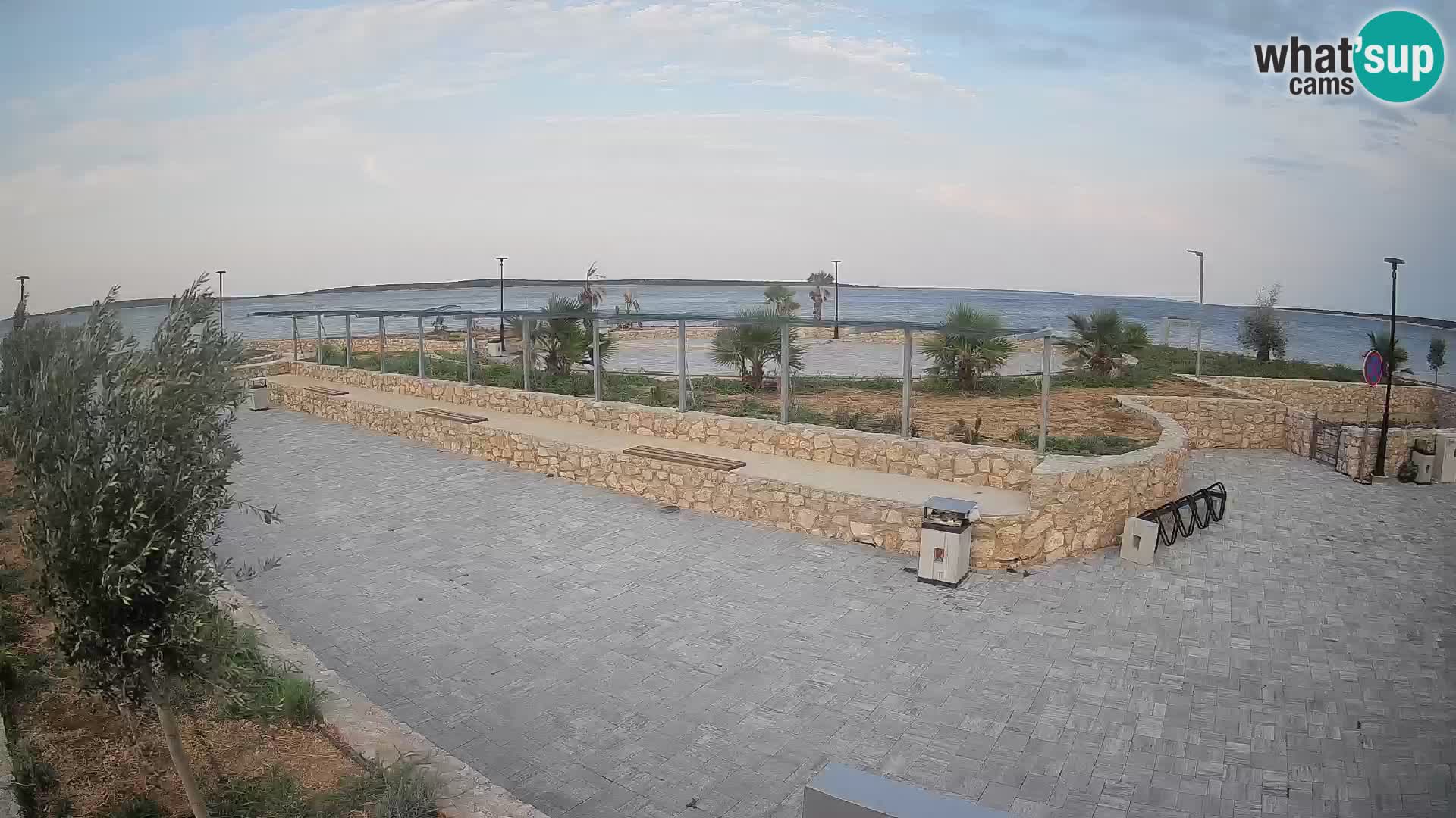 Webcam Mandre – Scène estivale Velika điga | Île de Pag