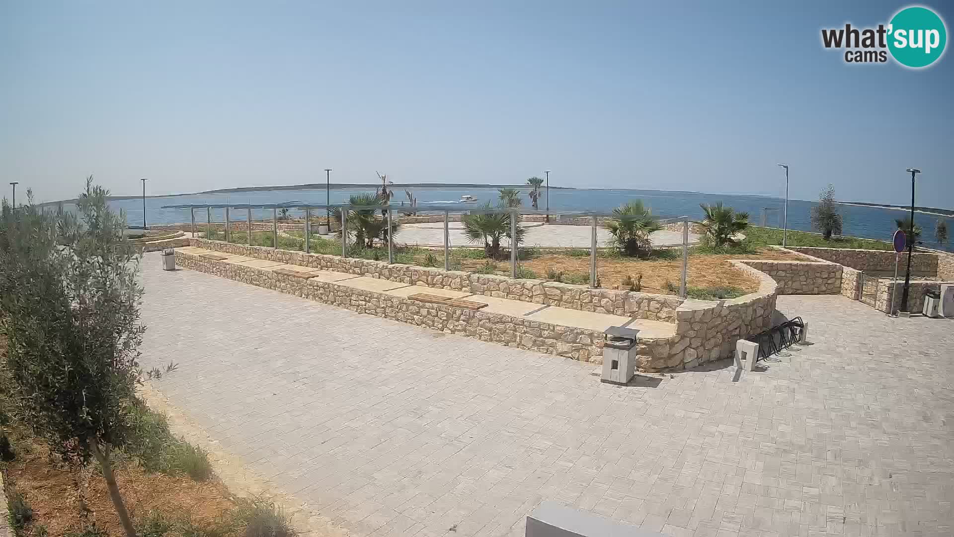 Webcam Mandre – Palco estivo Velika điga | Isola di Pag