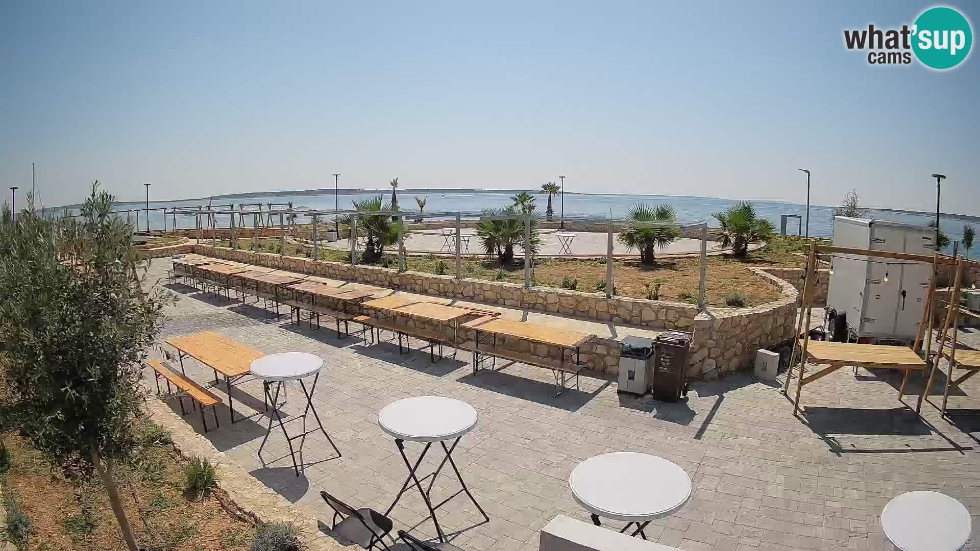 Mandre Sommerbühne Webcam – Velika điga | Insel Pag