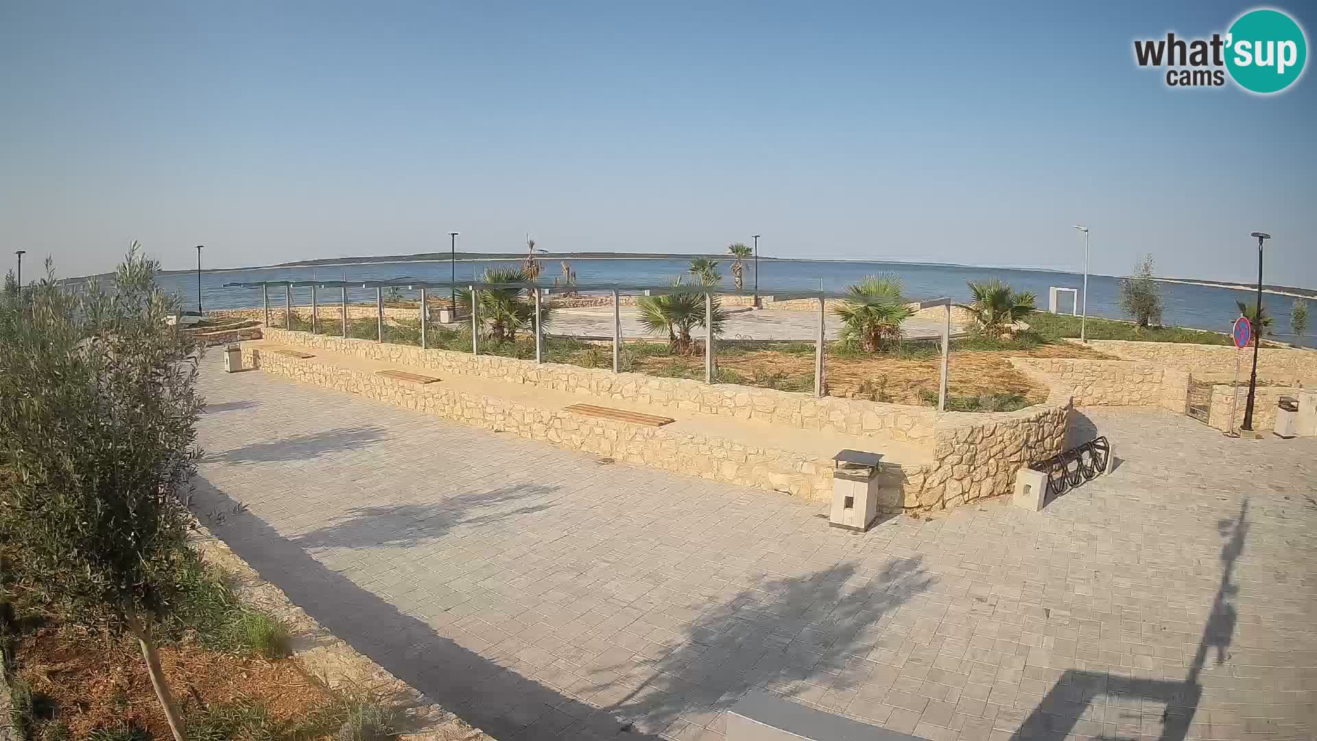 Webcam Mandre – Palco estivo Velika điga | Isola di Pag