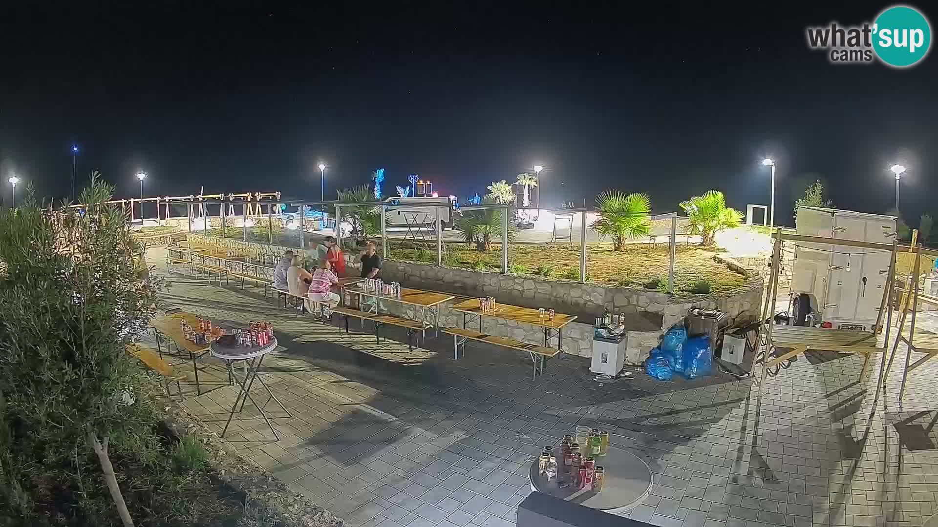 Mandre Sommerbühne Webcam – Velika điga | Insel Pag