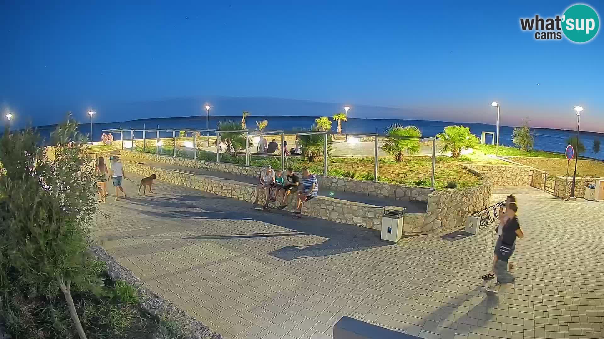 Mandre Summer Stage Webcam – Velika điga | Pag Island