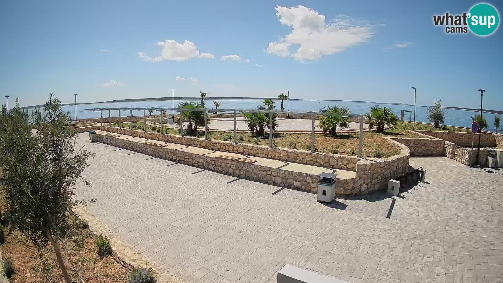 Webcam Mandre – Scène estivale Velika điga | Île de Pag