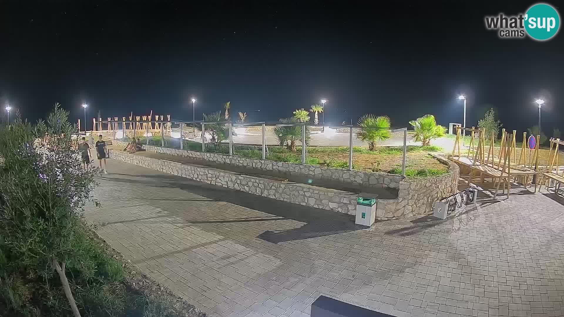 Mandre Summer Stage Webcam – Velika điga | Pag Island