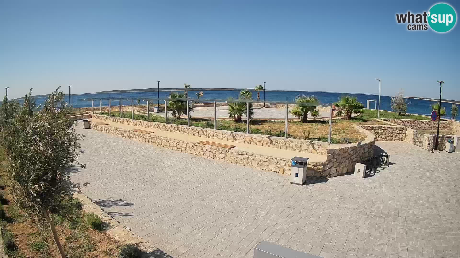 Webcam Mandre – Palco estivo Velika điga | Isola di Pag