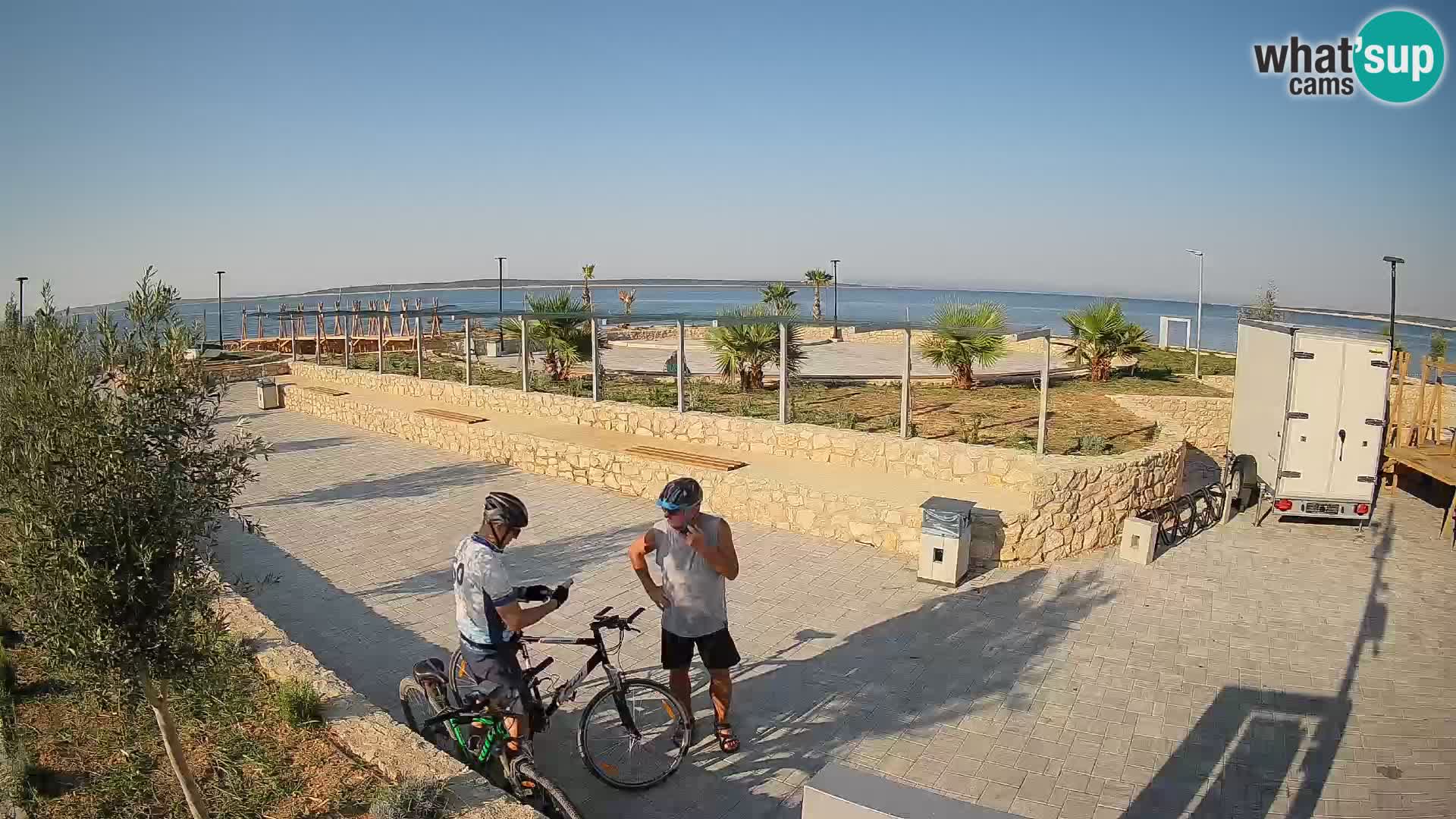 Mandre Summer Stage Webcam – Velika điga | Pag Island