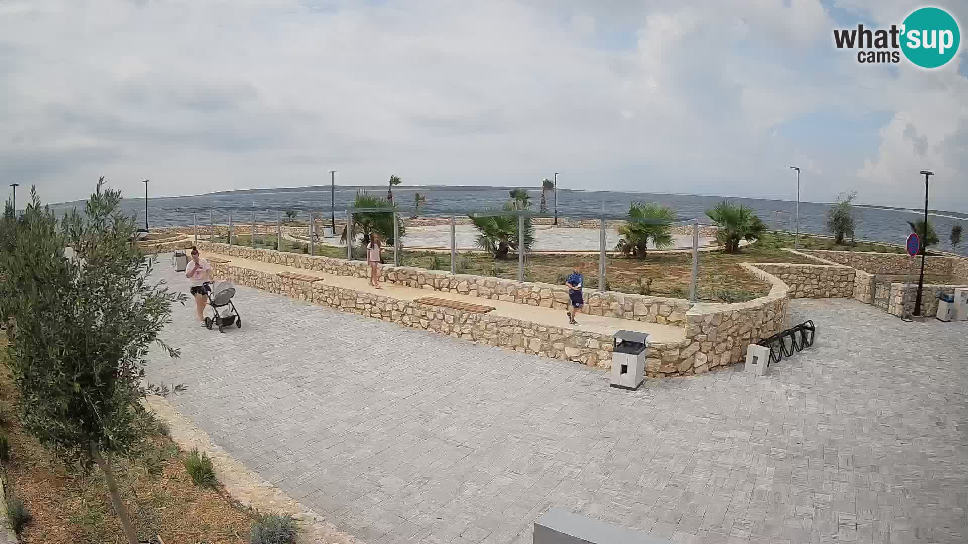 Webcam Mandre – Palco estivo Velika điga | Isola di Pag