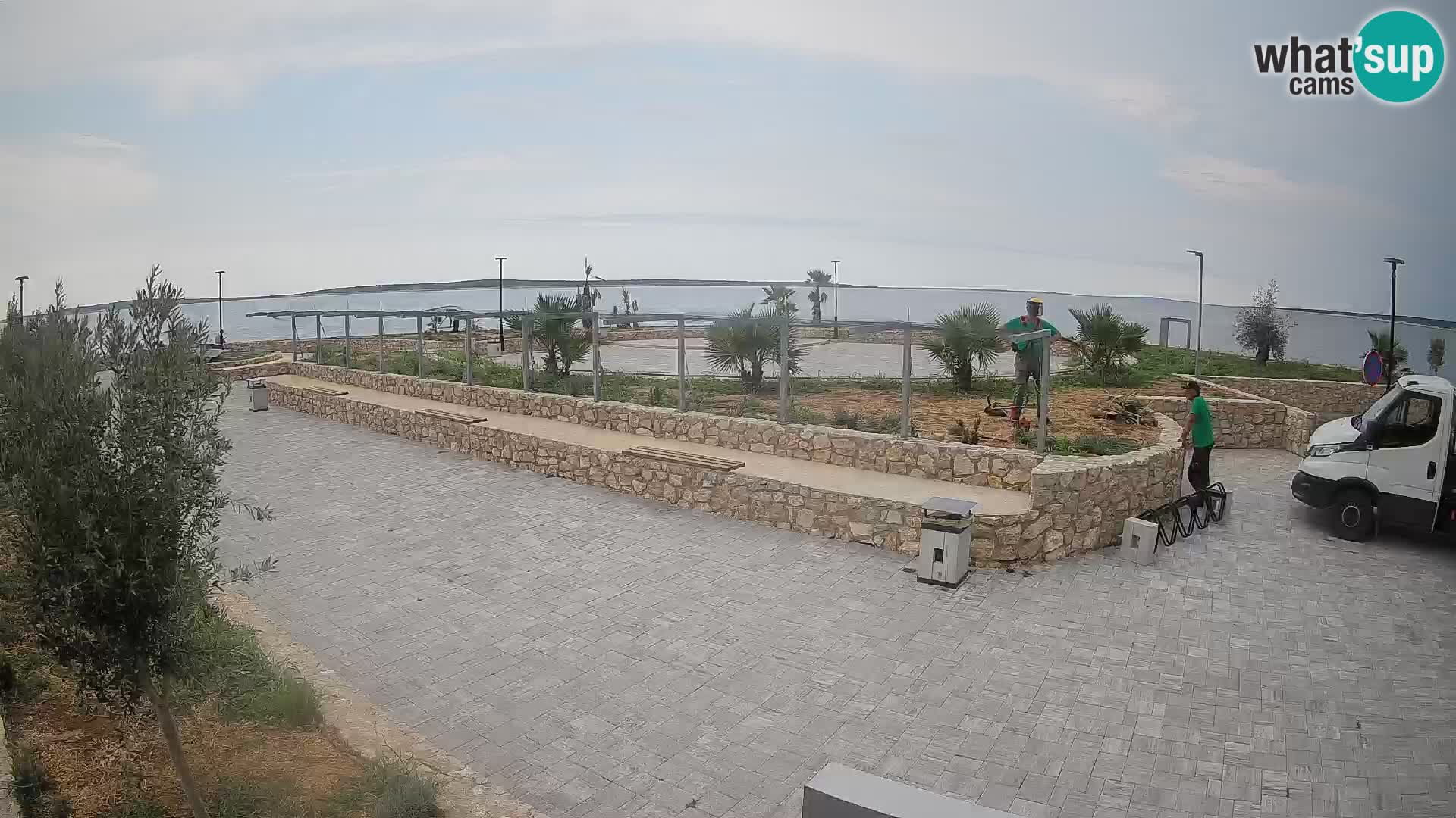 Mandre Summer Stage Webcam – Velika điga | Pag Island