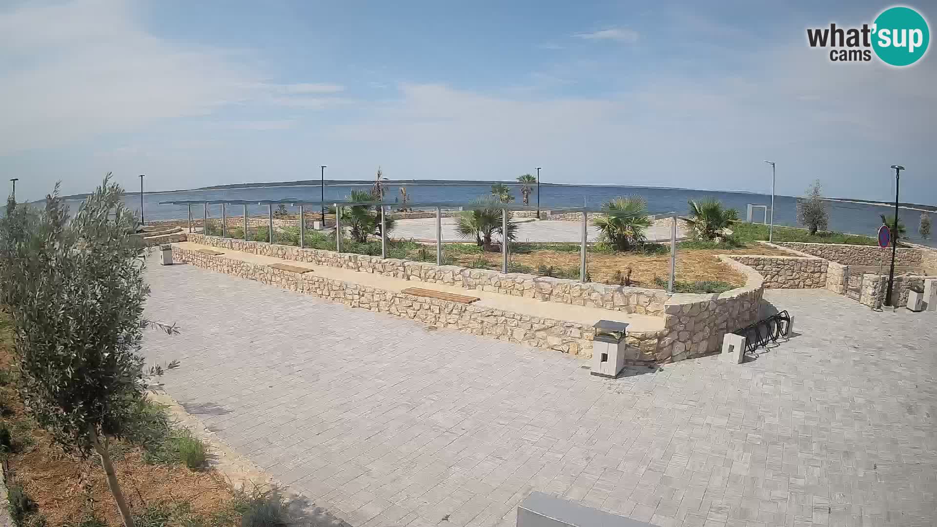 Webcam Mandre – Palco estivo Velika điga | Isola di Pag