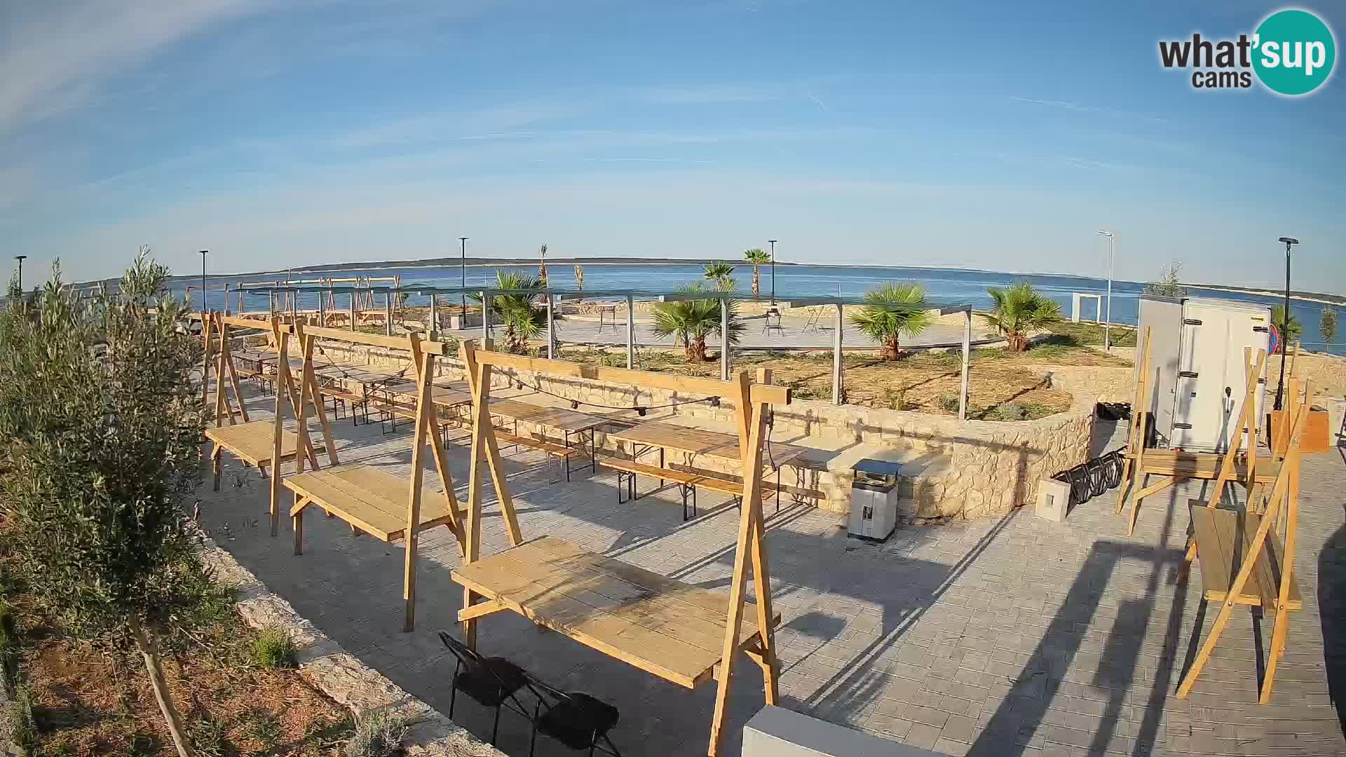 Mandre Sommerbühne Webcam – Velika điga | Insel Pag