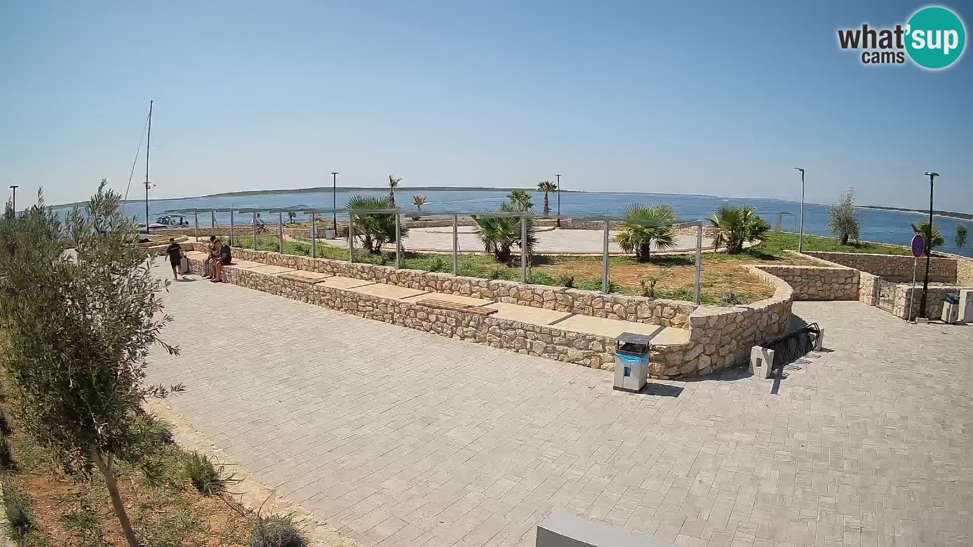 Mandre Sommerbühne Webcam – Velika điga | Insel Pag