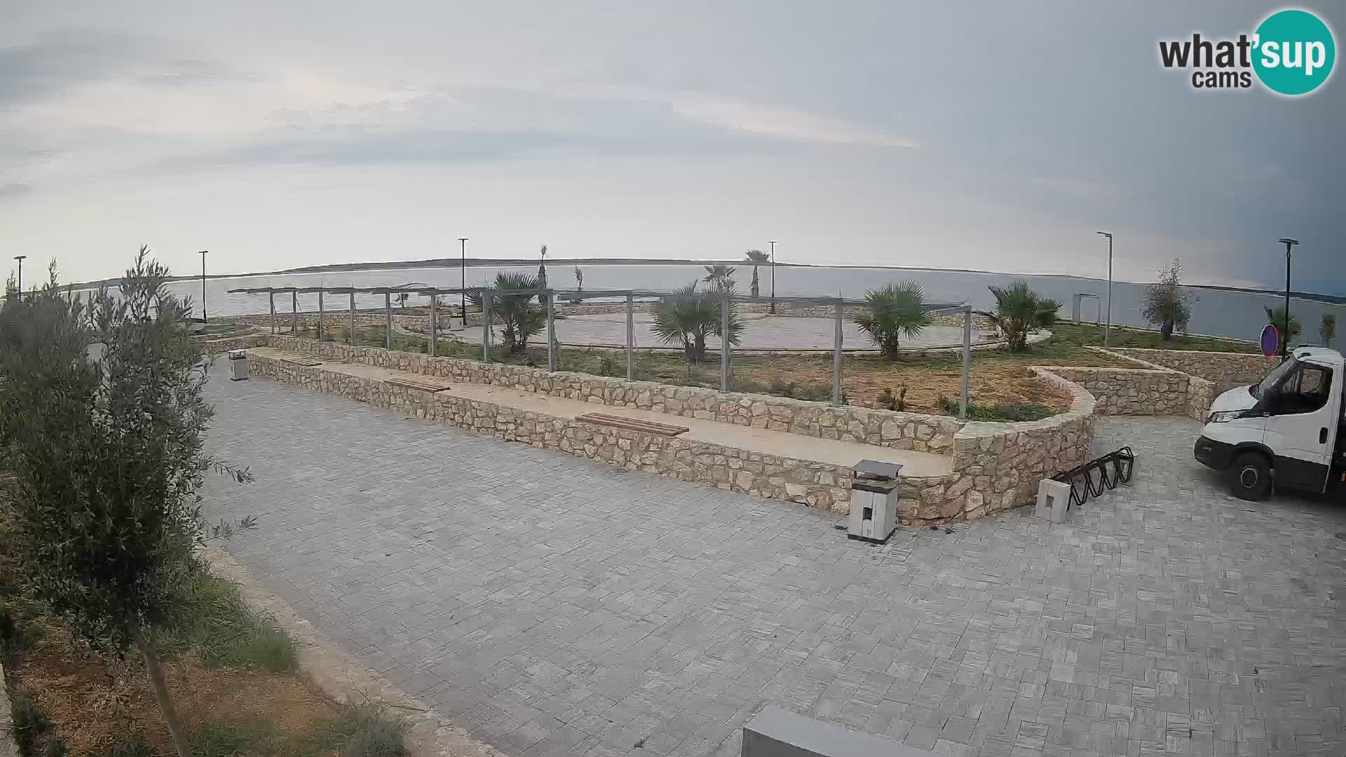 Mandre Summer Stage Webcam – Velika điga | Pag Island