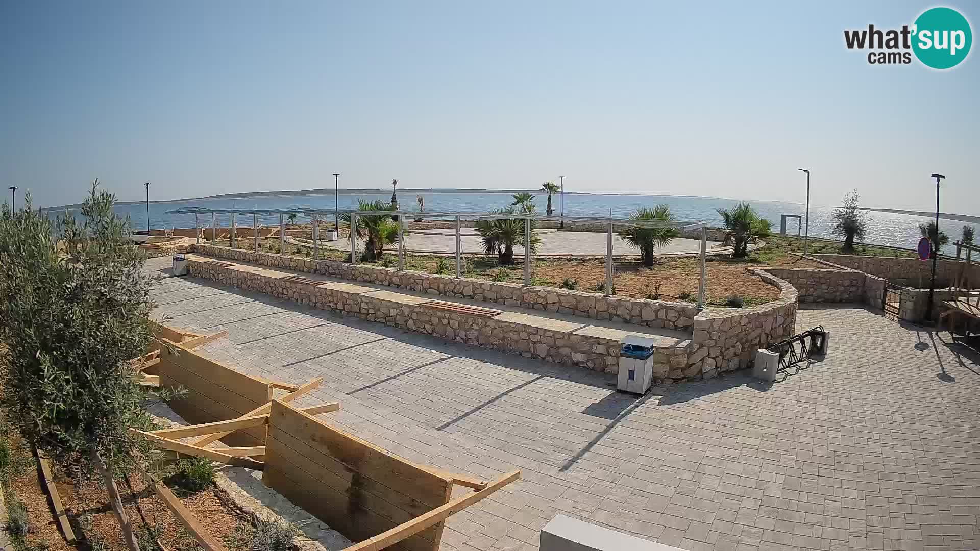 Webcam Mandre – Palco estivo Velika điga | Isola di Pag