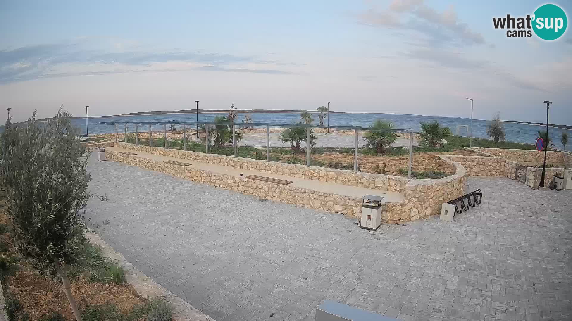 Webcam Mandre – Palco estivo Velika điga | Isola di Pag