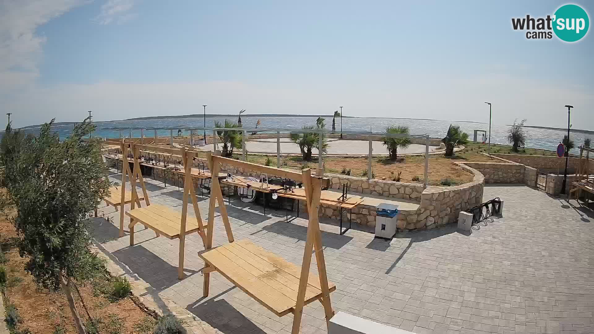 Mandre Sommerbühne Webcam – Velika điga | Insel Pag