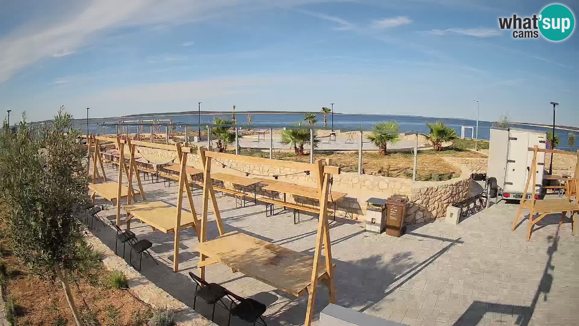 Webcam Mandre – Palco estivo Velika điga | Isola di Pag