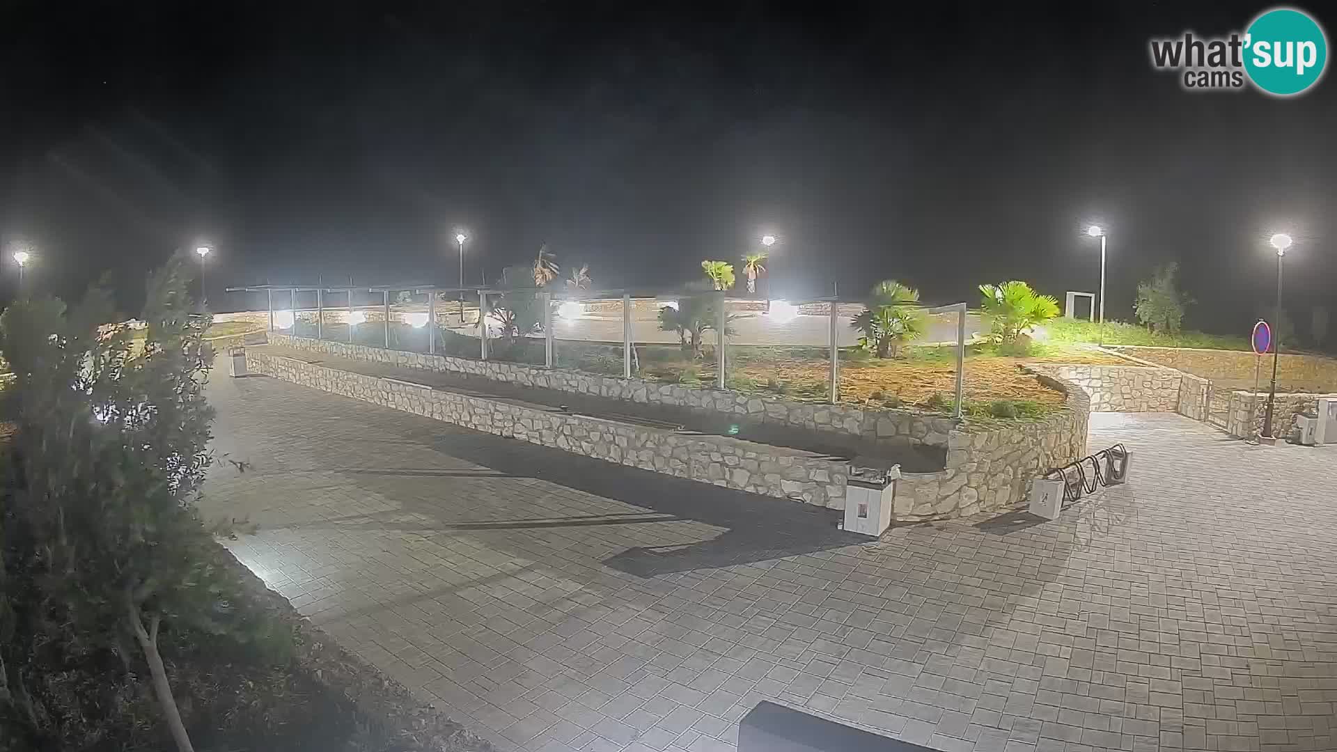 Webcam Mandre – Escenario de verano Velika điga | Isla de Pag