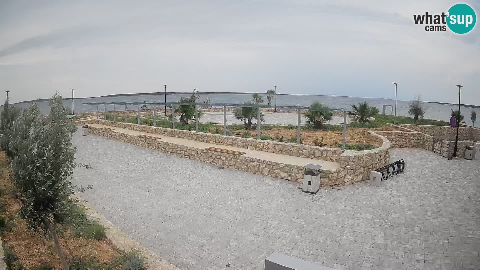 Webcam Mandre – Scène estivale Velika điga | Île de Pag