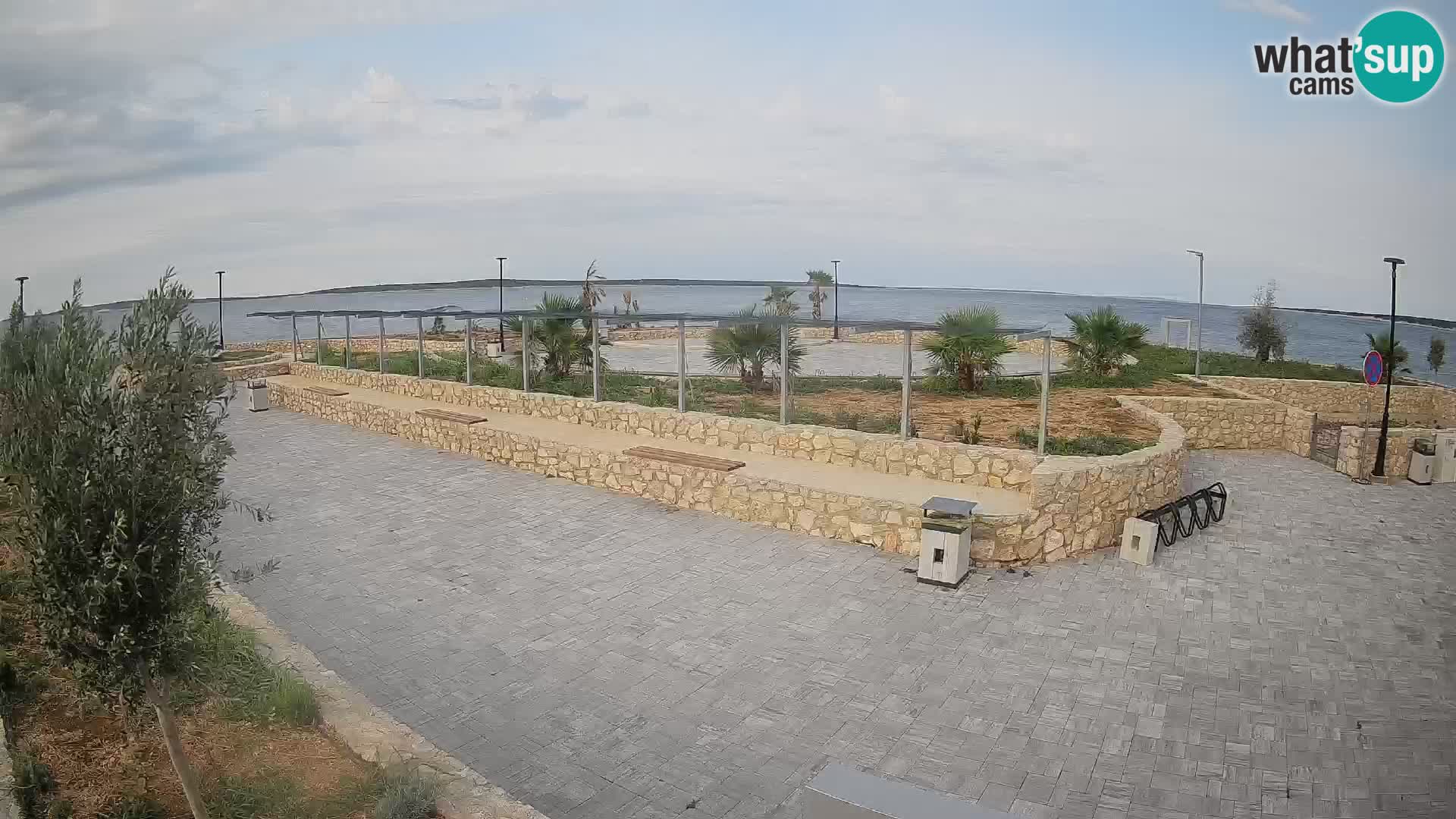 Webcam Mandre – Scène estivale Velika điga | Île de Pag