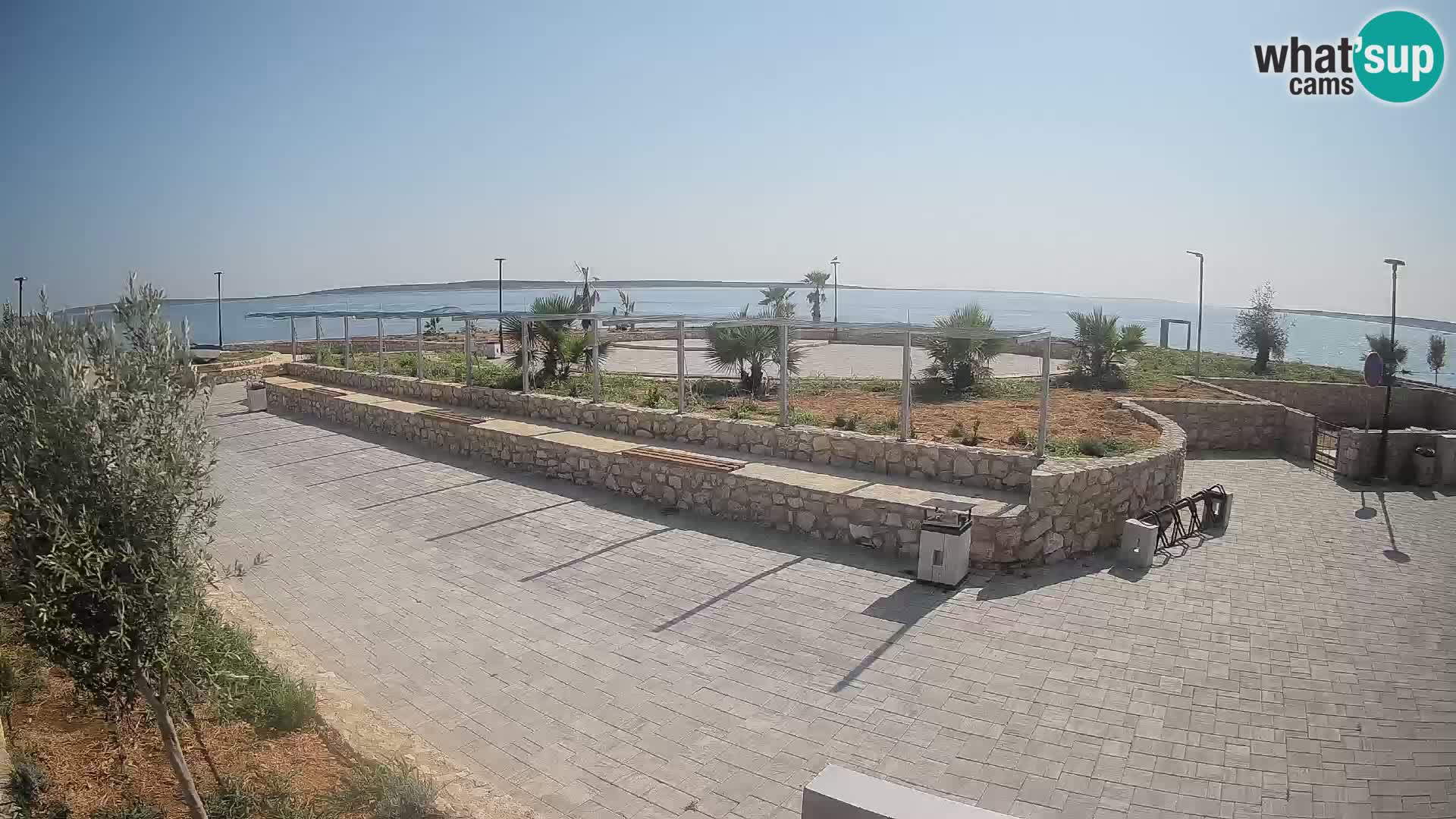 Webcam Mandre – Scène estivale Velika điga | Île de Pag