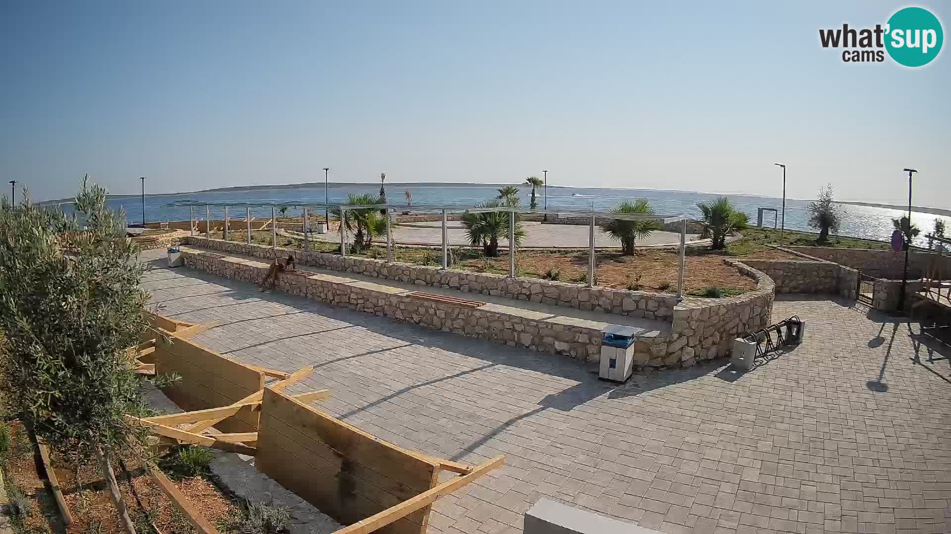 Mandre Summer Stage Webcam – Velika điga | Pag Island