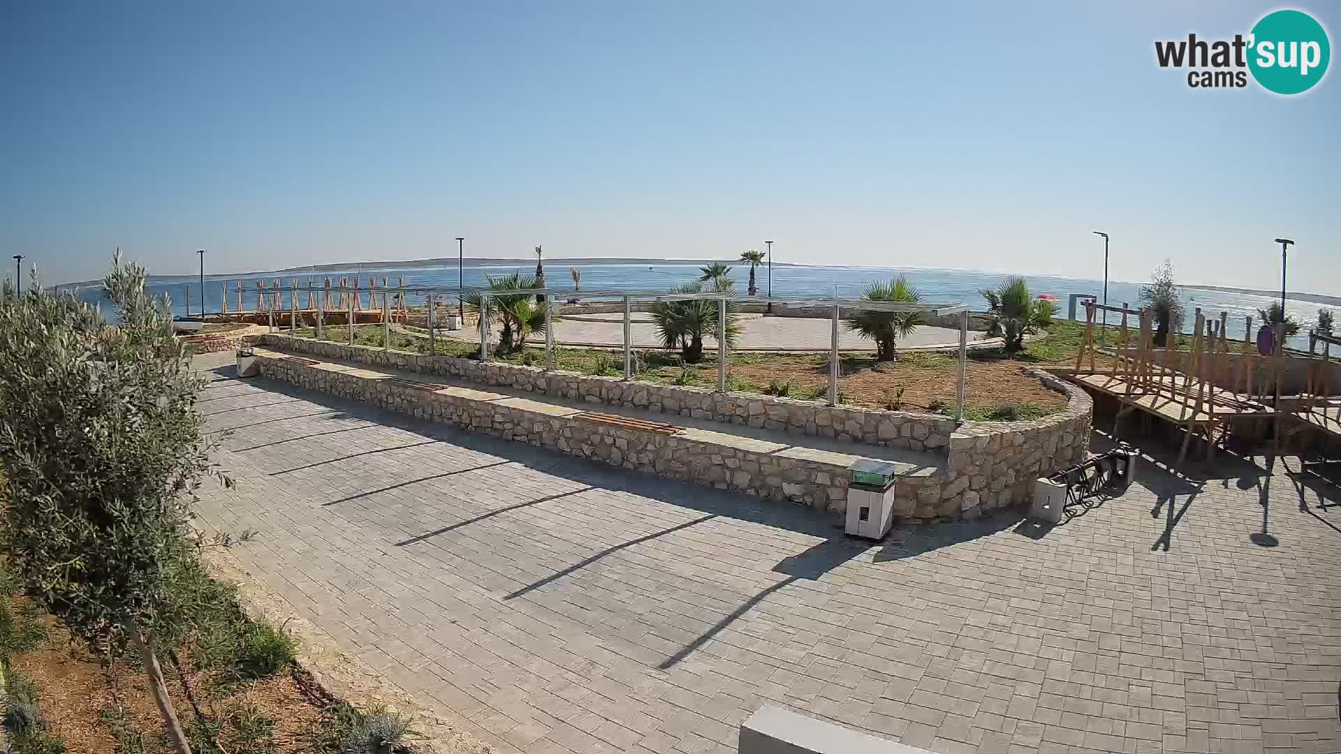 Mandre Sommerbühne Webcam – Velika điga | Insel Pag