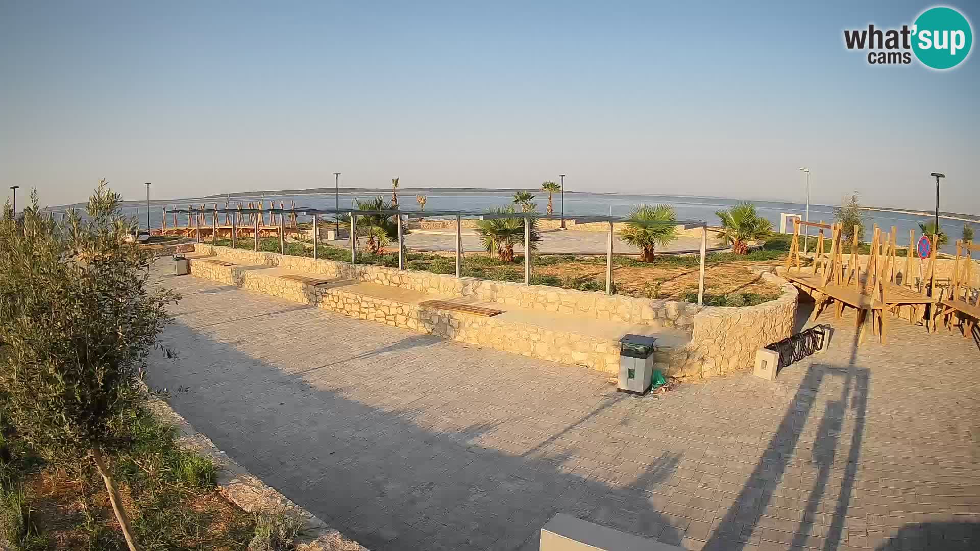 Mandre Summer Stage Webcam – Velika điga | Pag Island