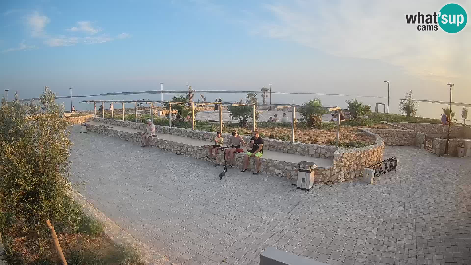 Webcam Mandre – Palco estivo Velika điga | Isola di Pag