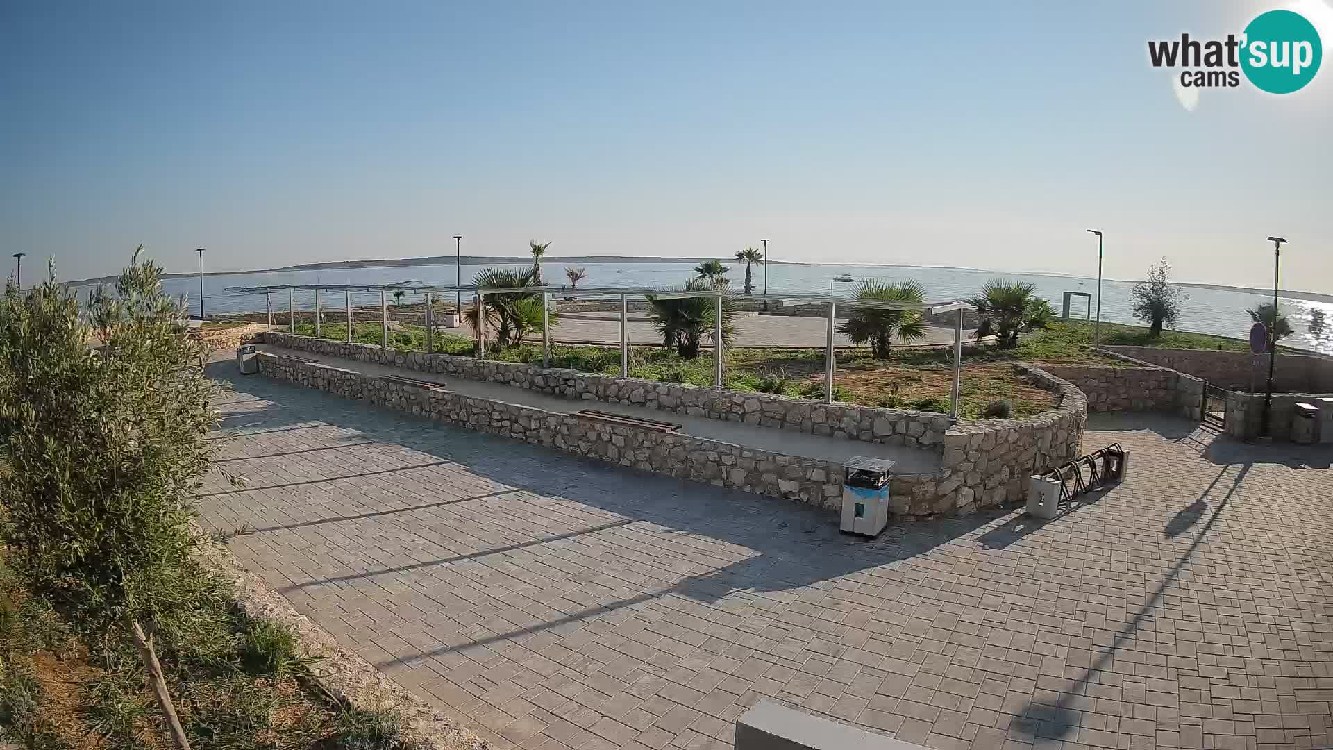 Webcam Mandre – Scène estivale Velika điga | Île de Pag